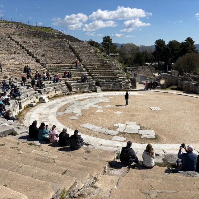 Looking forward to being back in Philippians this Sunday @stonebriarcommunitychurch! Still reflecting on my time in Philippi this past March - what an unforgettable experience. It was deeply moving to share words from Paul’s letter to the Philippians in the very place he once stood.